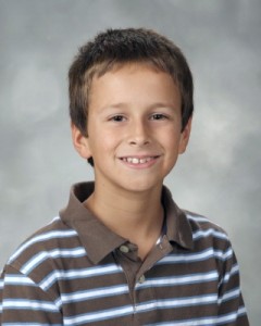 Gareth in fifth grade
